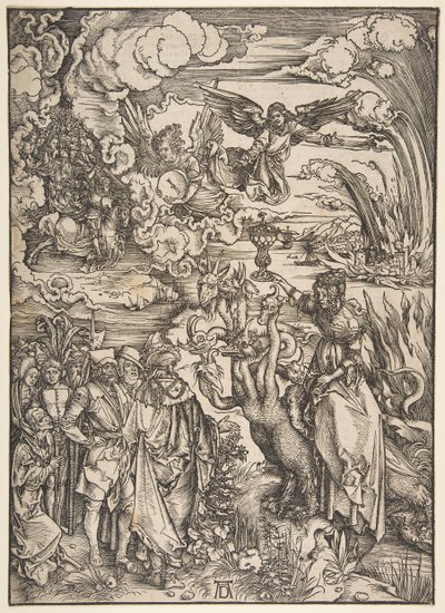 La ramera de Babilonia de Albrecht Dürer