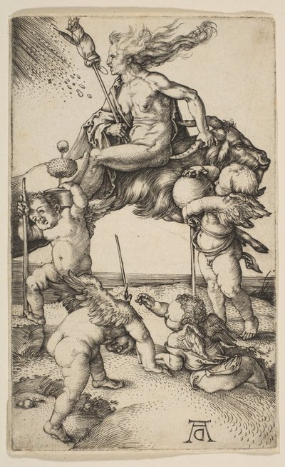 La bruja de Albrecht Dürer