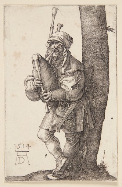 El gaitero de Albrecht Dürer