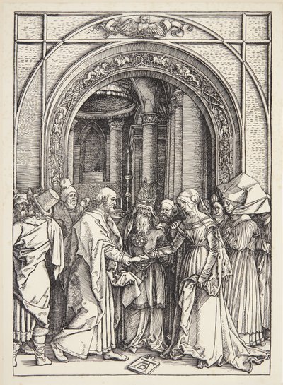 El desposorio de la Virgen de Albrecht Dürer