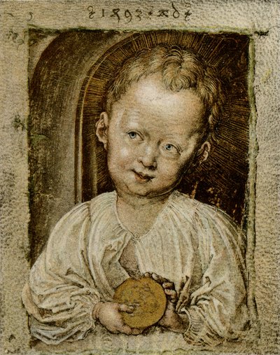 El niño Jesús como Salvador de Albrecht Dürer