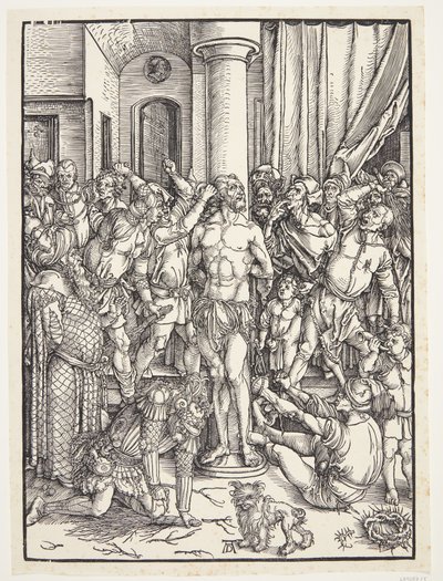 La flagelación de Albrecht Dürer