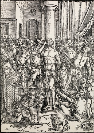 La flagelación de Albrecht Dürer