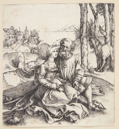 La pareja mal emparejada de Albrecht Dürer