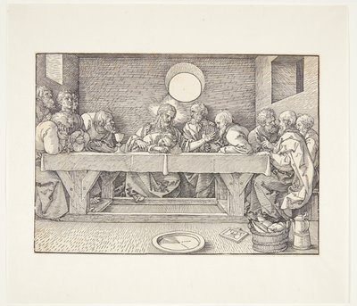 La última cena de Albrecht Dürer