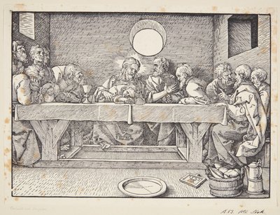 La última cena de Albrecht Dürer