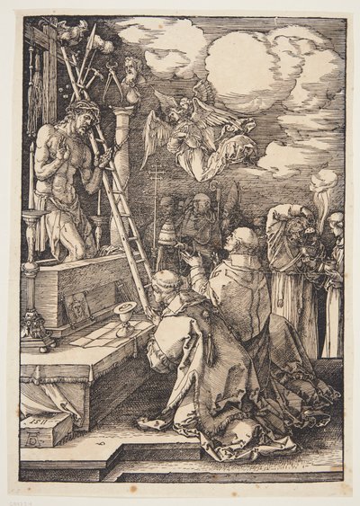 La misa de San Gregorio de Albrecht Dürer