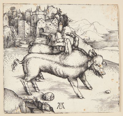 La cerda monstruosa de Landser de Albrecht Dürer