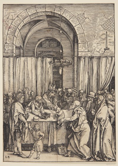 El rechazo de la ofrenda de Joaquín de Albrecht Dürer