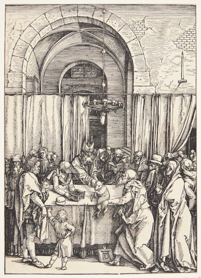 El rechazo de la ofrenda de Joaquín de Albrecht Dürer