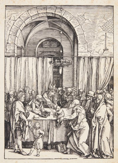 El rechazo de la ofrenda de Joaquín de Albrecht Dürer