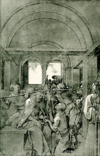 Coronación de espinas de Cristo de Albrecht Dürer