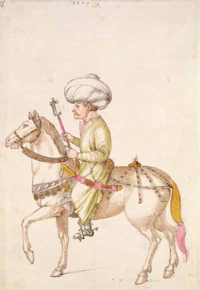 Jinete turco de Albrecht Dürer
