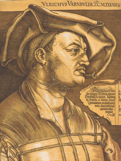 Ulrich Varnbüler, 1522 publicado c. 1620 de Albrecht Dürer