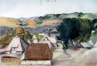 Vista de Kachreuth, cerca de Nuremberg, 1511, 1936 de Albrecht Dürer