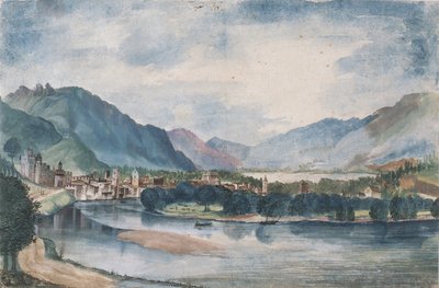 Vista de Trento de Albrecht Dürer