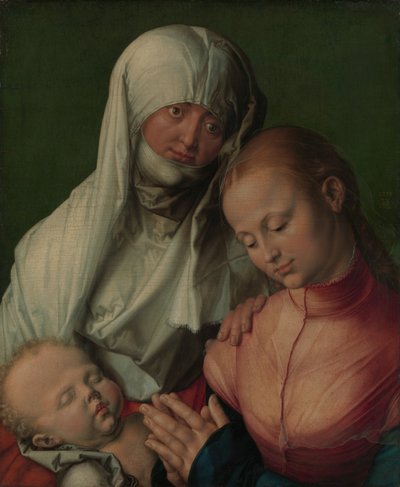 Virgen y el Niño con Santa Ana de Albrecht Dürer