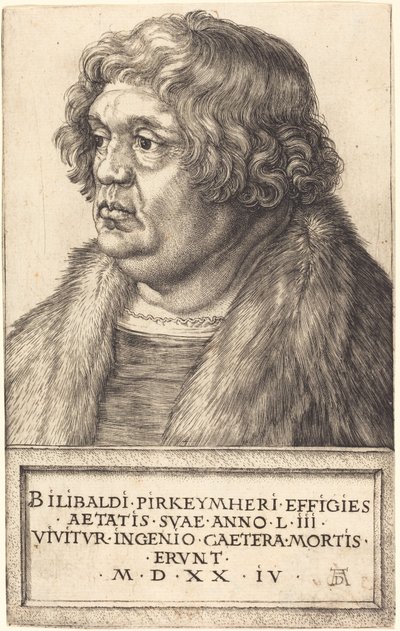 Willibald Pirckheimer de Albrecht Dürer