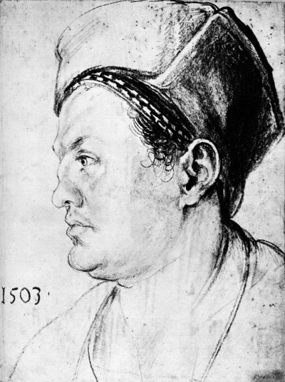 Willibald Pirckheimer, 1503, 1936 de Albrecht Dürer
