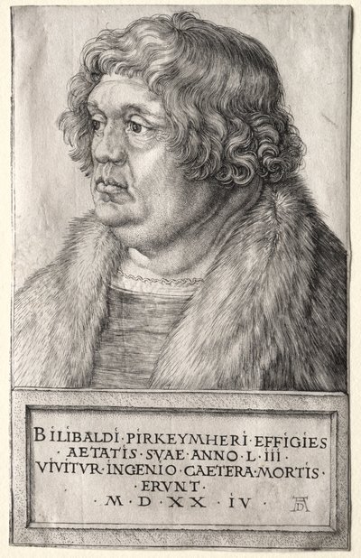 Willibald Pirkheimer, 1524 de Albrecht Dürer