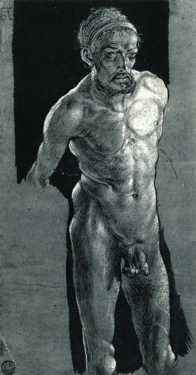 autorretrato al desnudo de Albrecht Dürer
