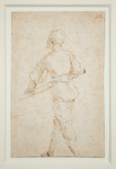 Un Hombre con un Remo, c.1520-21 de Albrecht Dürer