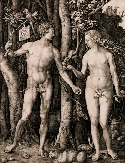 Adán y Eva de Albrecht Dürer