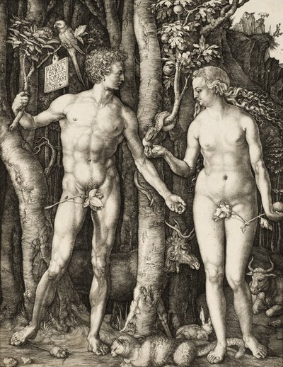 Adán y Eva de Albrecht Dürer
