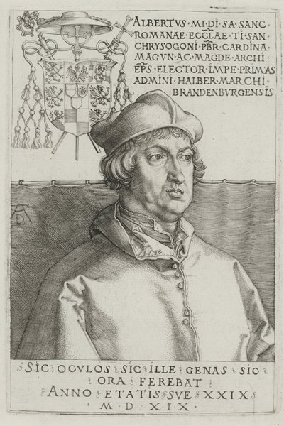 Cardenal Albrecht de Brandeburgo de Albrecht Dürer