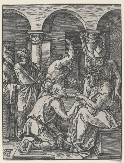 Cristo coronado de espinas de Albrecht Dürer