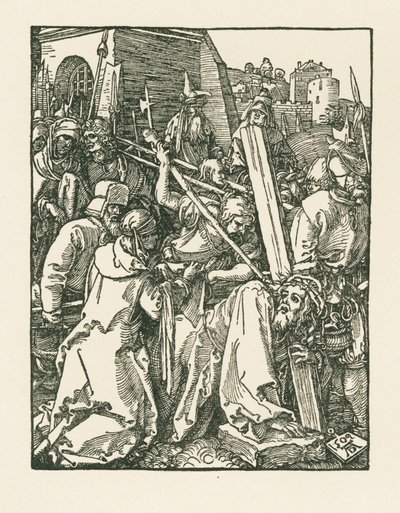Cristo llevando la cruz de Albrecht Dürer or Duerer