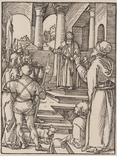 Cristo ante Anás de Albrecht Dürer
