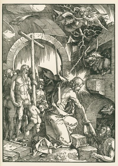 Cristo en el limbo de Albrecht Dürer or Duerer