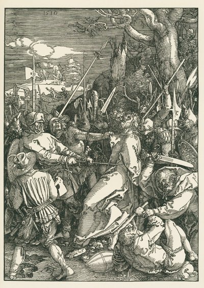 Cristo cautivo de Albrecht Dürer or Duerer