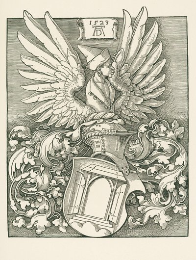 Escudo de armas de la Casa Duerer de Albrecht Dürer or Duerer