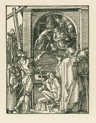 Ecce Homo, c.1509 (xilografía) de Albrecht Dürer or Duerer