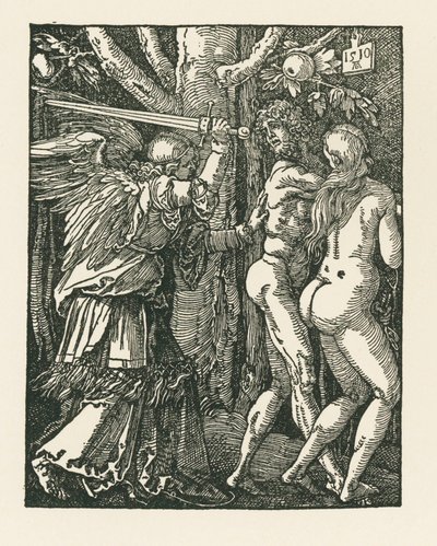 Expulsión del Paraíso de Albrecht Dürer or Duerer