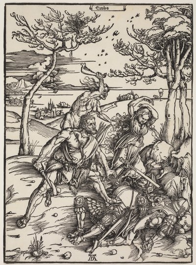 Hércules Conquistando a Caco, c.1496 de Albrecht Dürer
