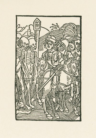 Encuentro entre vivos y muertos de Albrecht Dürer or Duerer