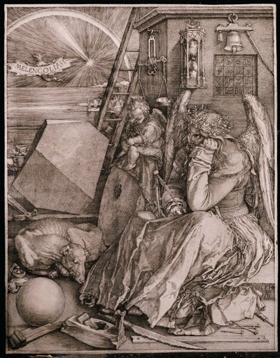 Melancolía, 1513 de Albrecht Dürer