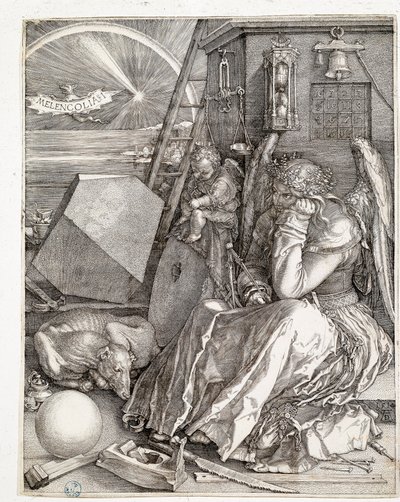 Melancolía I de Albrecht Dürer