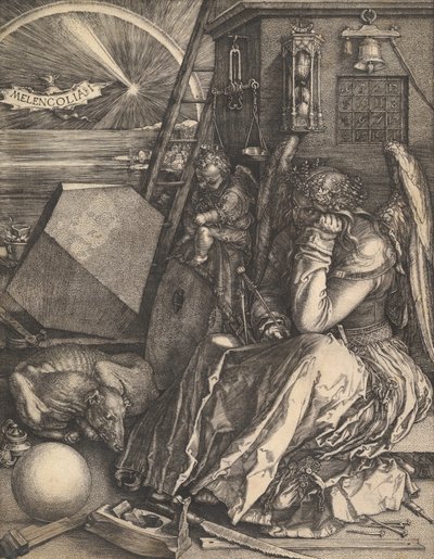 Melancolía I de Albrecht Dürer