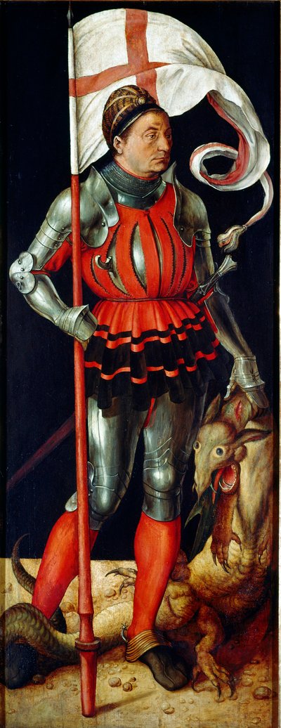 Retablo Paumgartner: San Jorge de Albrecht Dürer