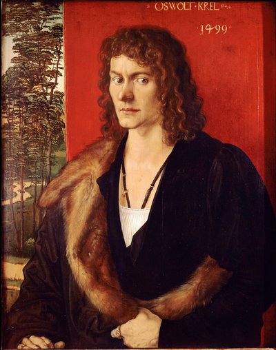 Retrato de Oswolt Krel de Albrecht Dürer