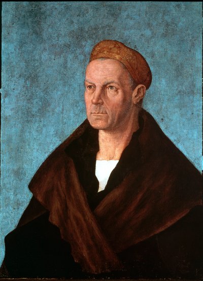 Retrato del banquero alemán Jakob II Fugger dit le Riche (1459-1525) de Albrecht Dürer