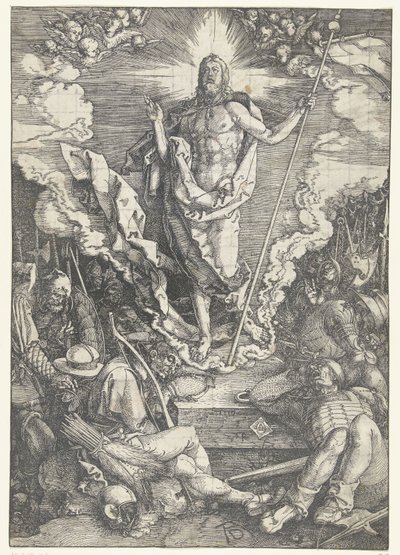 Resurrección, de la serie "La Gran Pasión de Albrecht Dürer or Duerer