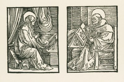 Santa Birgitta y Pedro de Almastra de Albrecht Dürer or Duerer