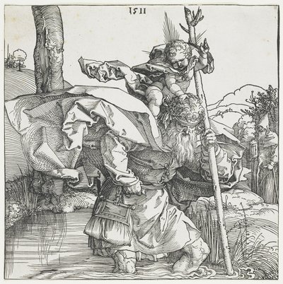 San Cristóbal de Albrecht Dürer