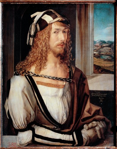 Autorretrato a los 26 años de Albrecht Dürer