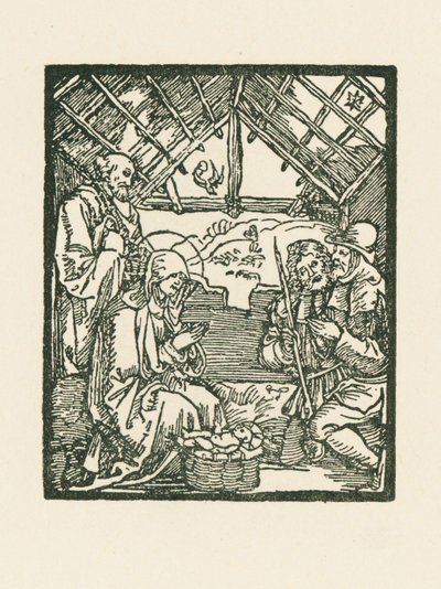 Adoración de los pastores de Albrecht Dürer or Duerer